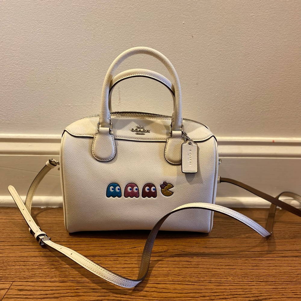 Coach x PacMan mini Bennett Satchel